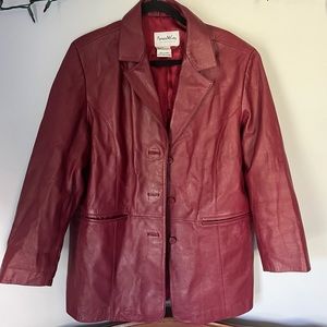 Red Leather Jacket